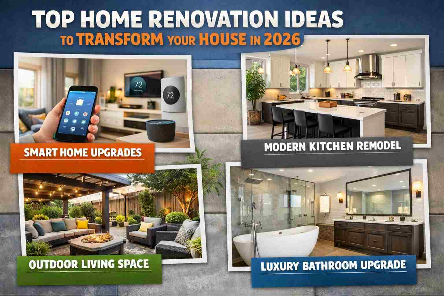 Top Home Renovation Ideas to Transform Your House in 2026